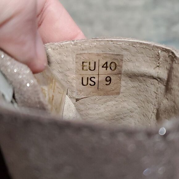 Cool Way Laser Cut Leather Sandals Made in Spain Size 9 - Picture 12 of 13